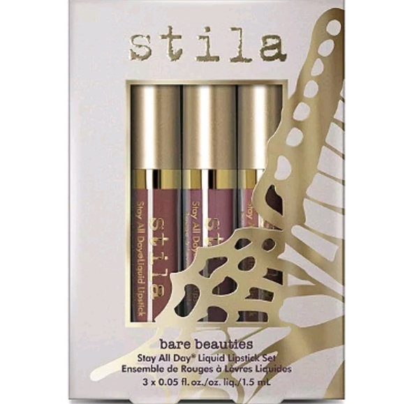 STILLA SET OF 3 LIP STAY NUDES - Picture 3 of 3